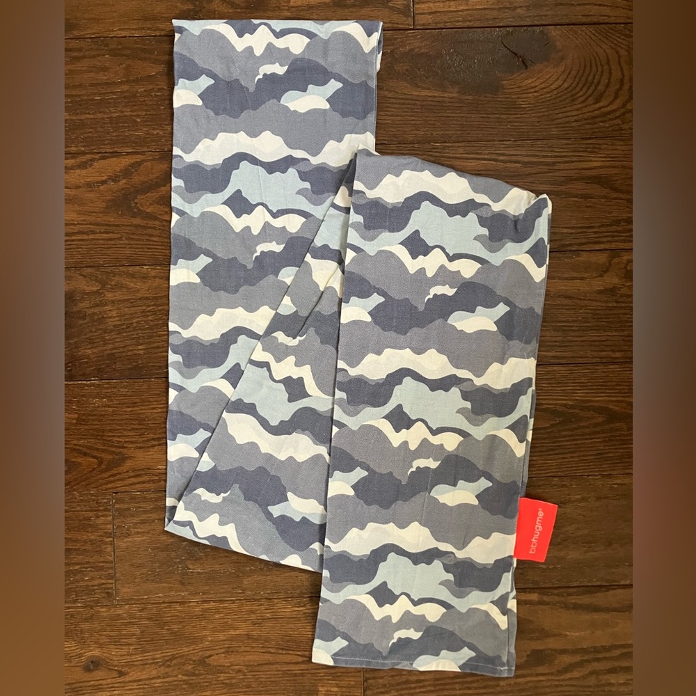 Bbhugme Extra Nursing Pillow Cover - Blue Mountain Print